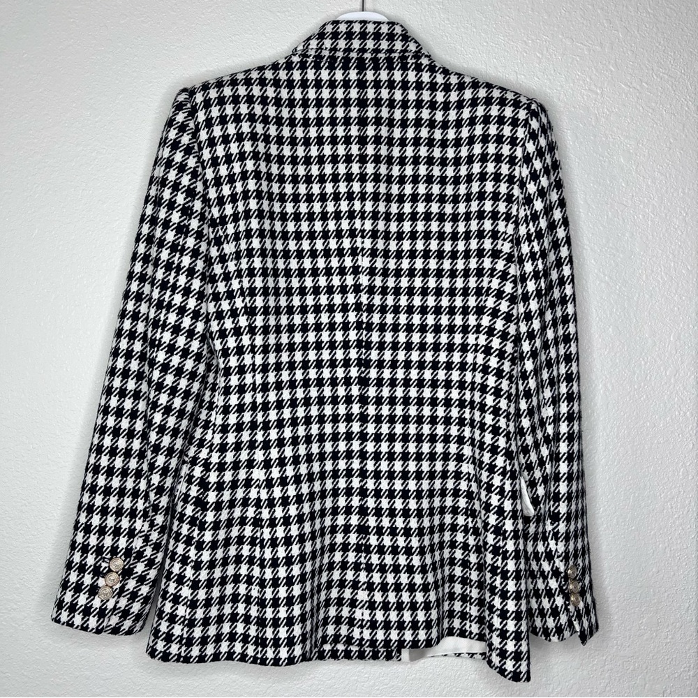ZARA Houndstooth Double Breasted
Tailored Blazer Bloggers Favorite XS
7553/509 - Picture 4 of 11